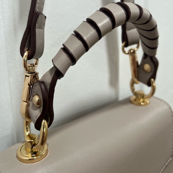 Melie Bianco Taupe Crossbody Bag - Picture 8 of 16